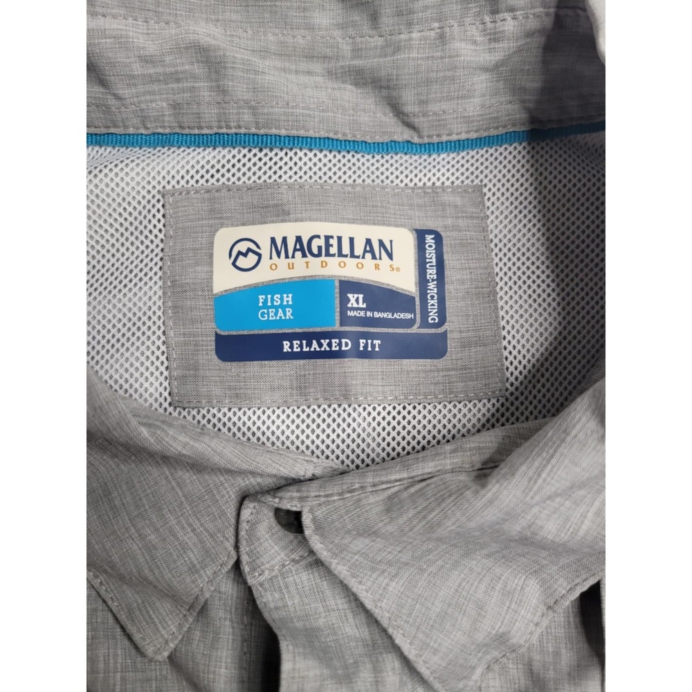 NEW Magella Fish Gear Relaxed Fit Men's XL‎ NWT Gray - Picture 6 of 7